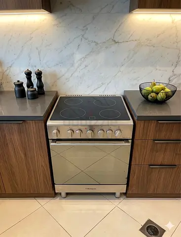 Bompani full electric ceramic 4 hobs cooking range oven fan stove 60x60 cooker