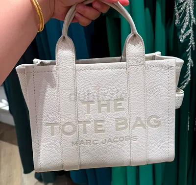 Marc Jacobs The Tote Bag in Leather – White (Small)