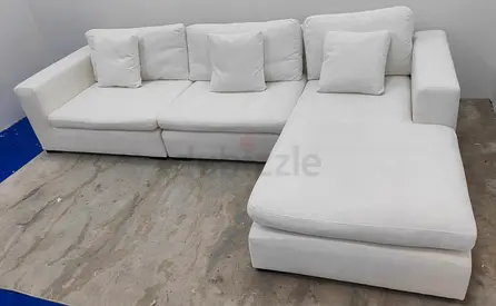 Four seater feather 🪶 filled marina home sofa