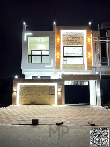 فيلا بسعر شامل رسوم التسجيل والتمليك على الشارع الرئيسي جاهزة للسكن في أرقي مناطق عجمان تملك حر لجميع الجنسيات