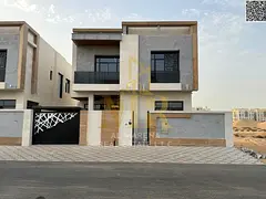 Luxury villa in Al Yasmin – 5 master bedrooms with majlis, 2 living rooms, modern kitchen and maid