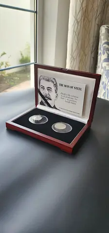 Stalin Russia Silver Coin Set