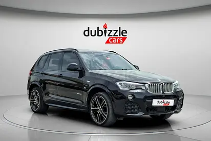 AED 916/month | 2017 BMW X3  | GCC Specs | Ref#440688