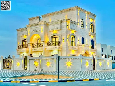 فيلا كلاسيك كورنر علي الشارع الرئيسي طابقين وروف مساحه كبيرة تكيف مركزي تملك حر لجميع الجنسيات