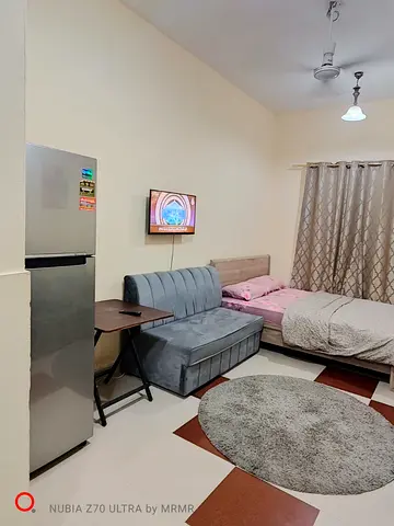 Furnished studio apartment for monthly rent, second row from the Corniche