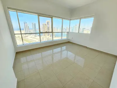 LAVISH HUGE 3BHK APARTMENT WITH BALCONY BUILT-IN WARDROBE & GYM POOL KIDS& KIDS PLAY AREA & NEAR TO DUBAI EXIT