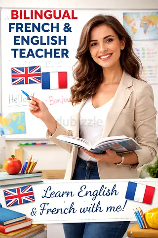 Am online and offline bilingual teacher (English -French)