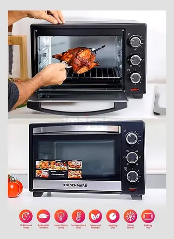 Olsenmark 25L Oven with Accessories