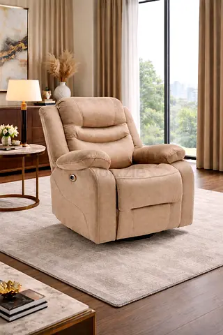 Comfortable Recliner Chair in Beige