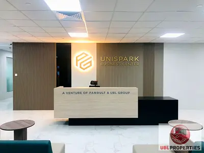 FURNISHED OFFICE SPACE FOR RENT WITH EJARI