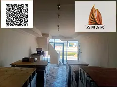 For annual rent: Shop in Al Rawda 1 located on the main street, offering excellent visibility and a