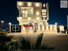 Villa for sale opposite a garden, including registration fees, electricity, water and air conditioni