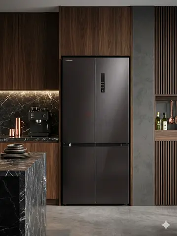 TOSHIBA latest model 4 door refrigerator with modern style