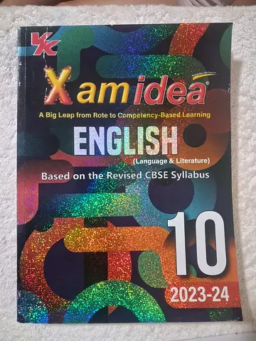 Xam Idea English (Language  Literature) for Class 10 2023-24