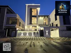 For sale: A modern villa in the Al Yasmin area of ​​Ajman, featuring a distinctive contemporary 