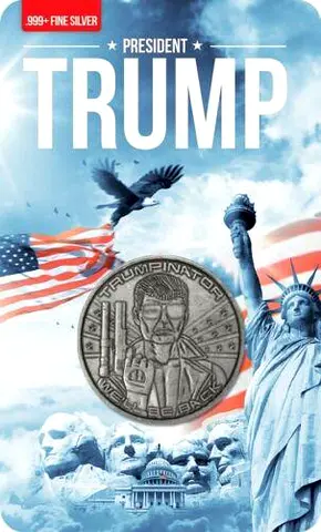 Trumpinator Silver Coin