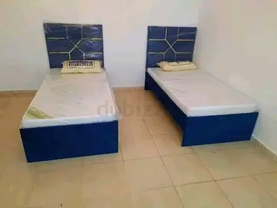 Stylish Blue Bed Frames with Mattresses single bed good Quality single size bed