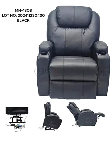 Black Electric Recliner sofa