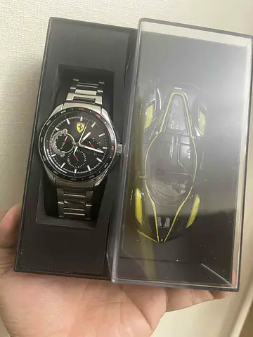 Ferrari Mens Sport Watch with Car Model