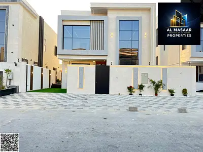 Own a luxury villa with a rooftop and swimming pool, all-inclusive, on the main street, ready to move in, in one of Ajman's most prestigious areas. Fr