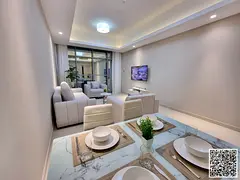The most luxurious 1 room and hall, with balcony open view, Fully Furnished New, With a gym, swimmin