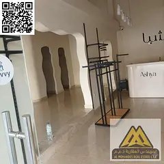 Annual rent – 2 commercial shops in Al Rawda, Sheikh Ammar Street – Ajman Location: Al Rawda –