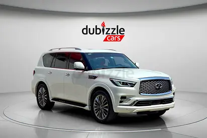 AED 2128/month | 2021 Infiniti QX80  | GCC Specs | Ref#436805