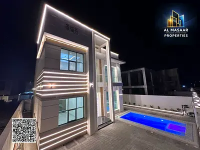 للبيع فيلا موصله كهربا ومياه ومكيفات بمنطقه الياسمين مساحه 4600 قدم بسعر لقطه