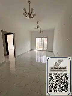 – . Premium Annual Rental – Brand New 1-bedroom apartment with living hall for rent in Al Mowaih