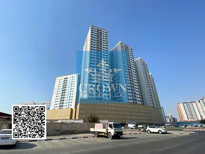 Best offer!!Studio Flat on high floor in Ajman Pearl Tower