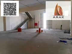 For annual rent: Warehouse in Al Jurf Industrial 3 with a total area of 4,000 sq.ft.