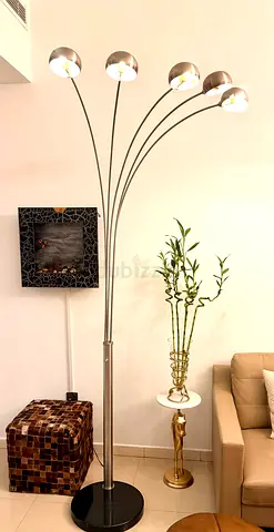 Modern Silver Floor serpenti lamp!