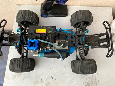 1/10 2.4Ghz Short Course Monster Nitro Gas Powered RC Off Road 4WD Truck Gasoline Engine RC Vehicle
