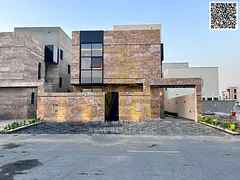 Luxury villa, first occupancy, spacious, 6 master bedrooms, for rent in Al Bahia, Ajman, on Mohamme