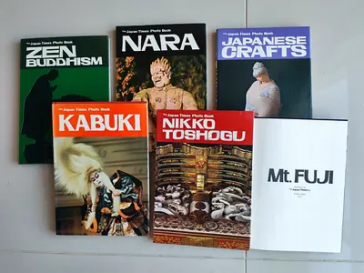 Set of 6 books, Japanese Culture