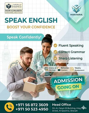 Best English Classes in Sharjah Join Today