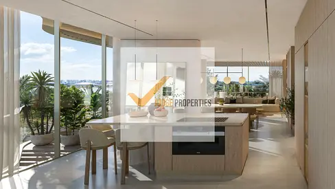 شقة من 3 غرف نوم | جزر دبي | إطلالات على المسبح والأفق