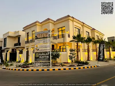 فيلا احلامك بعجمان شامل رسوم التسجيل والتمليك والمكيفات والمياه والكهرباء