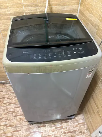 LG TurboDrum washing machine with Smart Inverter technology.  - *Features*:     - Digital display