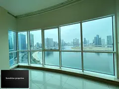 Chiller Free Sea View 3Bedroom With Maid room parking Gym Pool Free