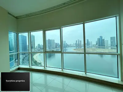 Chiller Free Sea View 3Bedroom With Maid room parking Gym Pool Free