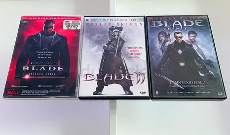3 Blade Movie DVD’s