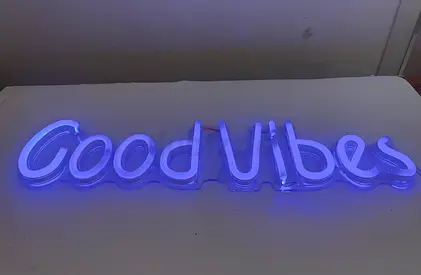 Good Vibes Neon Sign