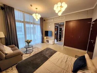 Furnished Studio with Balcony | Close Kitchen