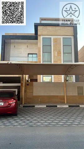 "فيلا فاخرة للإيجار بمنطقة الياسمين، عجمان - 4 غرف نوم - موقع استراتيجي مميز"