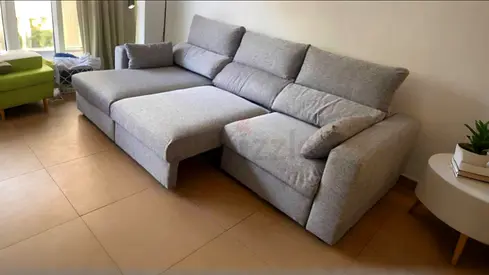 IKEA Esklstuna L Shape Sofa Gray