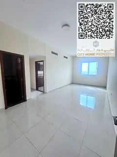 Spacious 1BHK with Master Bedroom &amp; Kitchen Balcony in Al Rawda 1 Near Dubai Exit – Central AC