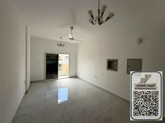 Two-bedroom apartment with a living room in Al Muwaihat 3, balcony with a view, close to the Dubai a