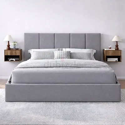 Brand New Queen size bed frame storage bed with medical mattress good quality Queen bed