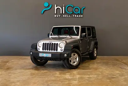 AED 1,966  p.m • 0% Downpayment • Jeep Wrangler Unlimited Sport • 1 Year Warranty